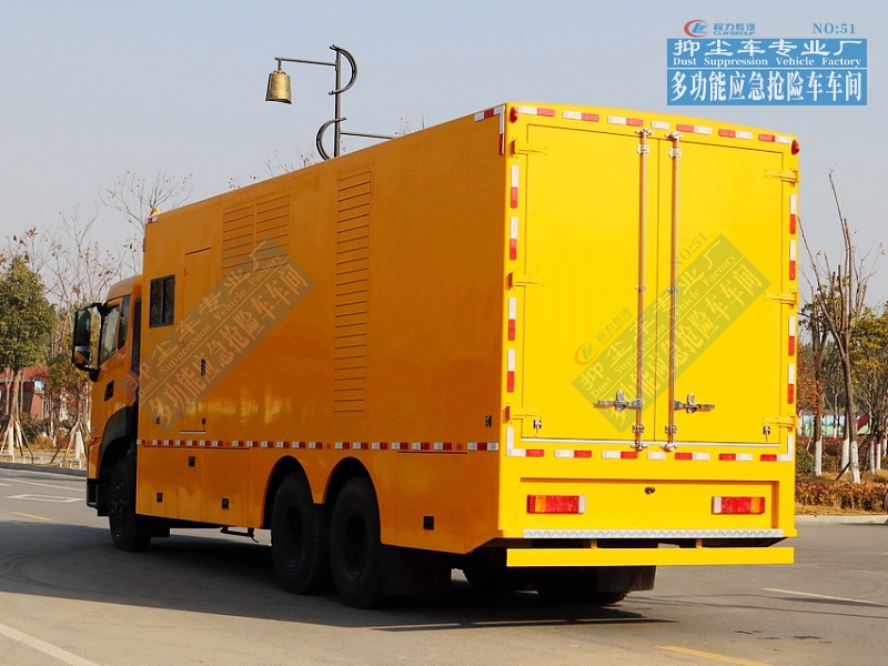 東風天龍后雙橋發電車500-800kW